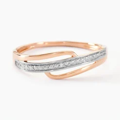 Bague Solena Or Rose Diamant