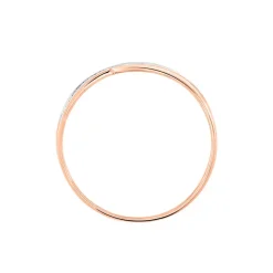 Bague Solena Or Rose Diamant