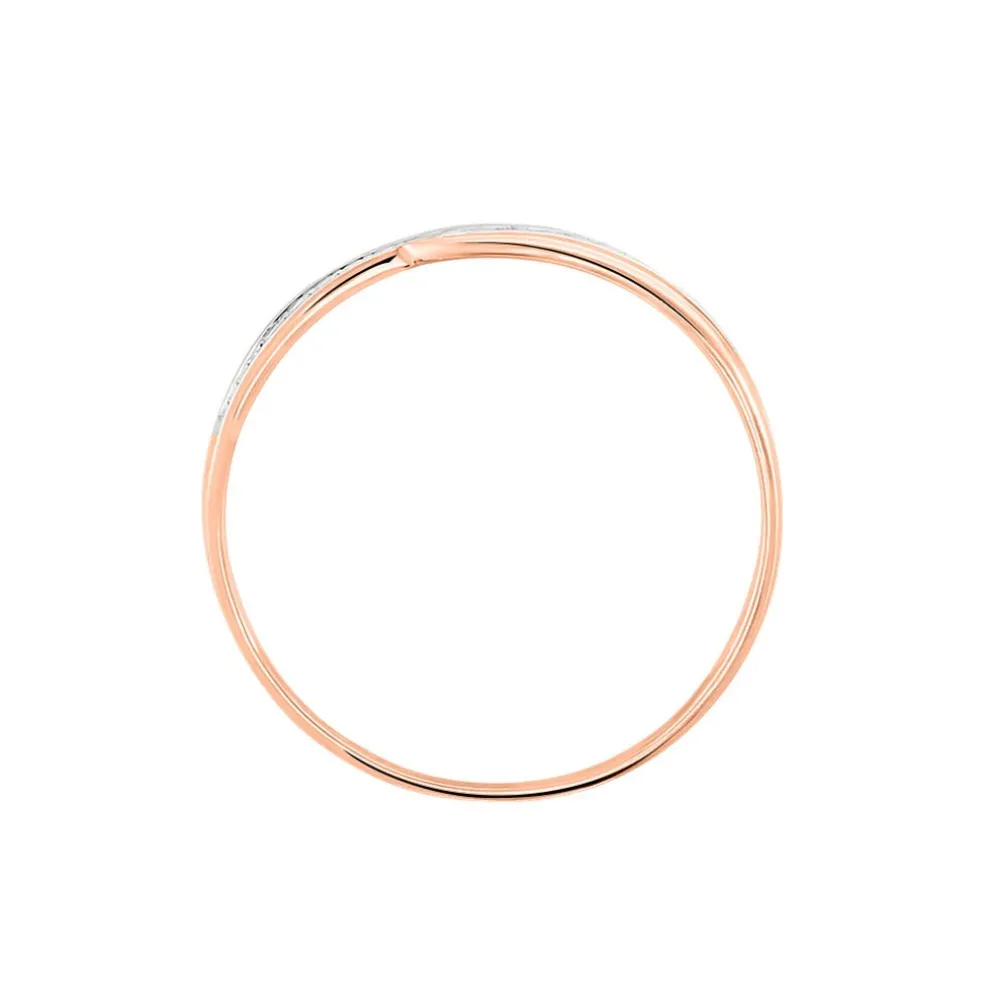 Bague Solena Or Rose Diamant