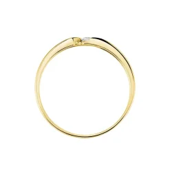 Bague Solitaire Anilie Or Jaune Diamant