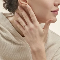 Bague Solitaire Anilie Or Jaune Diamant