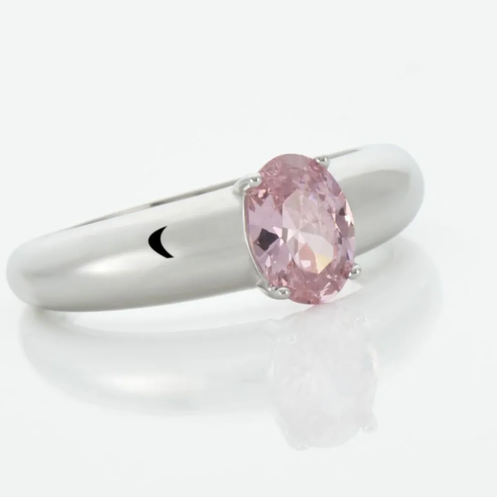 Bague Solitaire Antoinon Argent Oxyde De Zirconium