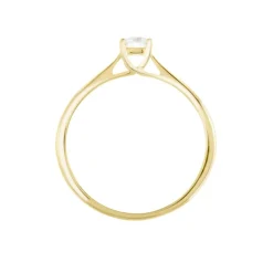 Bague Solitaire Aphrodite Or Jaune Diamant