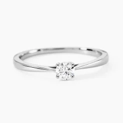 Bague Solitaire Aphrodite Platine Blanc Diamant