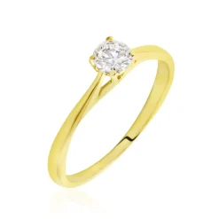 Bague Solitaire Aphrodite Or Jaune Diamant