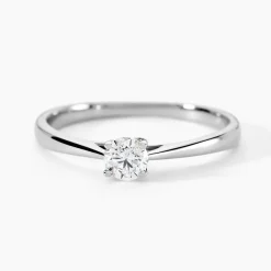 Bague Solitaire Aphrodite Platine Blanc Diamant