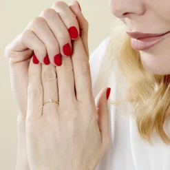 Bague Solitaire Aphrodite Or Jaune Diamant