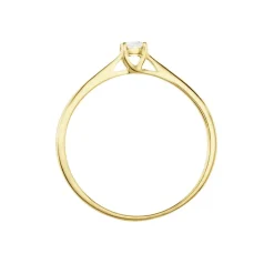 Bague Solitaire Aphrodite Or Jaune Diamant