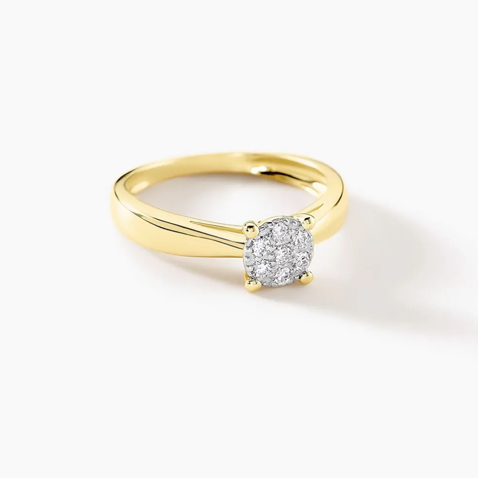 Bague Solitaire Artemis Or Jaune Diamant
