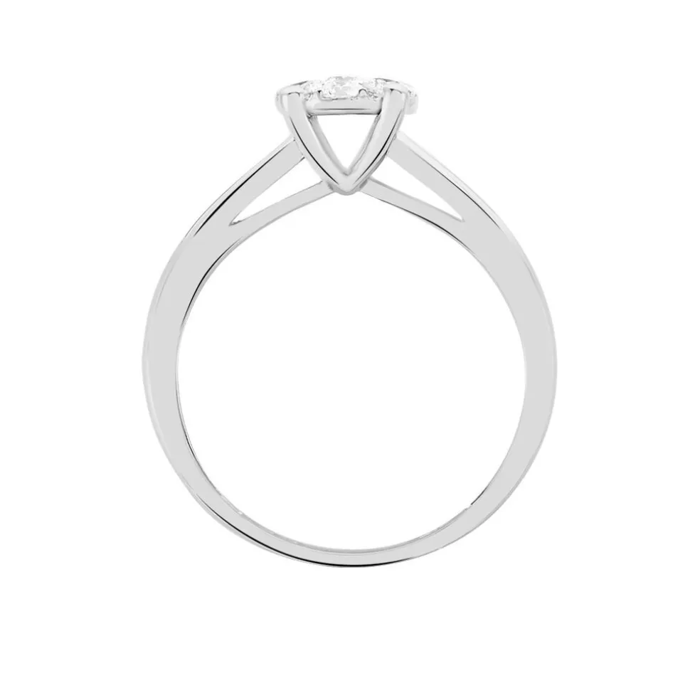 Bague Solitaire Artemis Or Blanc Diamant