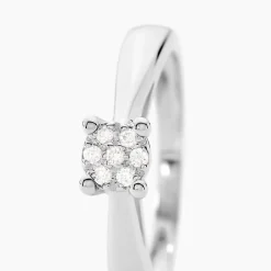 Bague Solitaire Artemis Or Blanc Diamant