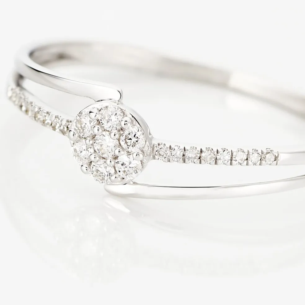 Bague Solitaire Atalante Or Blanc Diamant