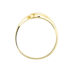 Bague Solitaire Camilia Or Jaune Oxyde De Zirconium