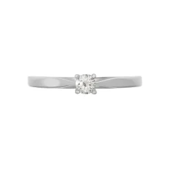 Bague Solitaire Celina Or Blanc Diamant