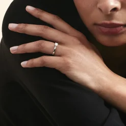 Bague Solitaire Celina Or Blanc Diamant