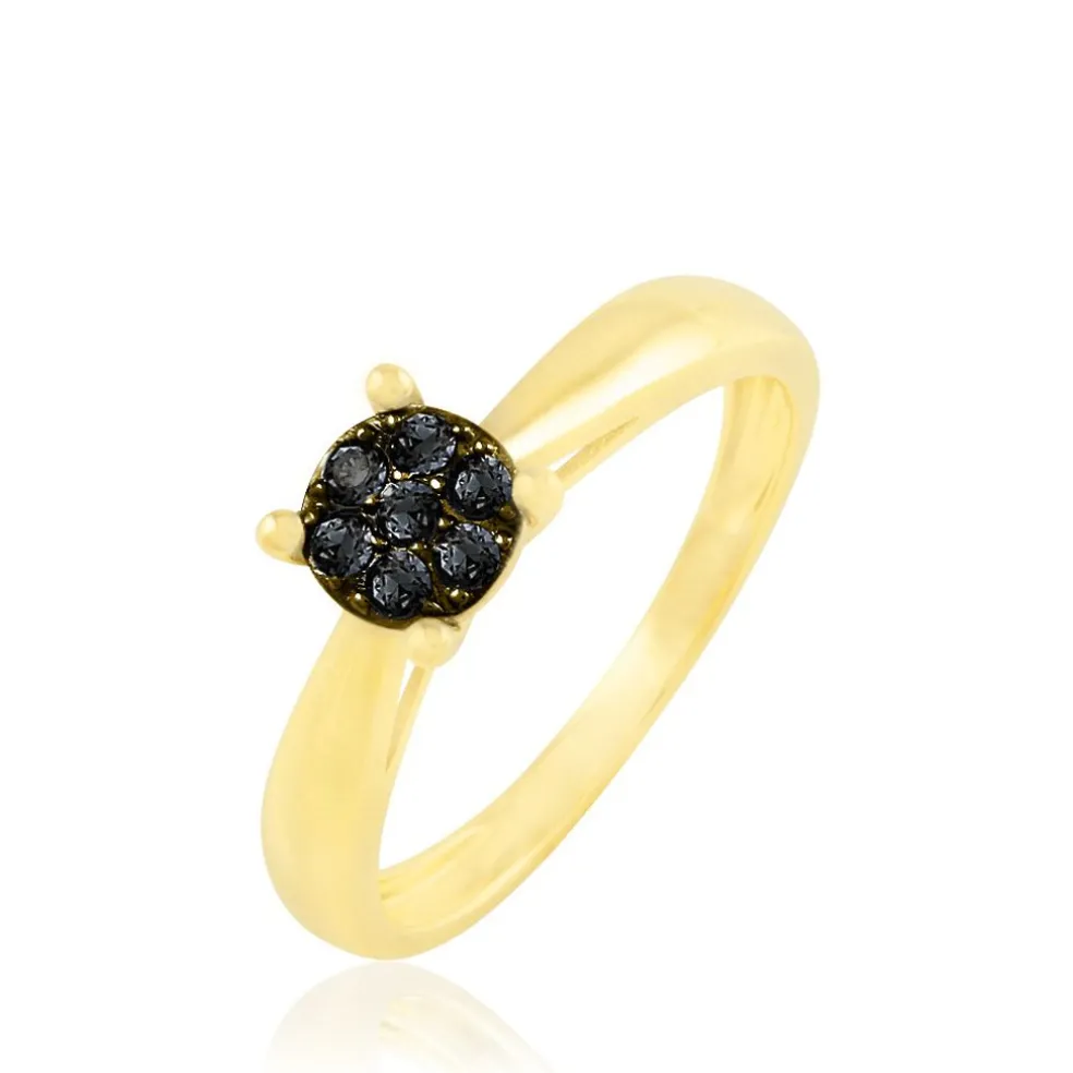 Bague Solitaire Collection Grace Or Jaune Diamant
