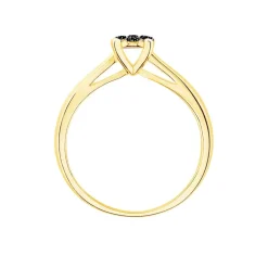 Bague Solitaire Collection Grace Or Jaune Diamant