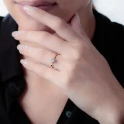 Bague Solitaire Collection Victoria Or Jaune Diamant