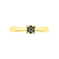 Bague Solitaire Collection Grace Or Jaune Diamant