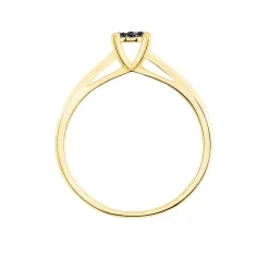Bague Solitaire Collection Grace Or Jaune Diamant