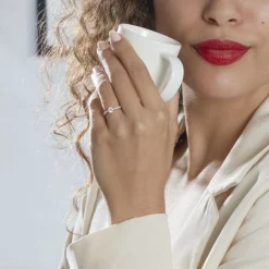 Bague Solitaire Hemera Or Jaune Diamant