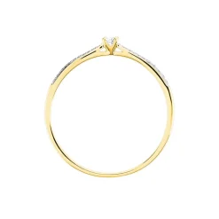 Bague Solitaire Hemera Or Jaune Diamant