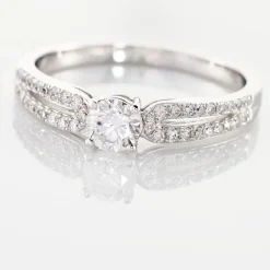 Bague Solitaire Katalina Or Blanc Diamant