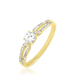 Bague Solitaire Katalina Or Jaune Diamant