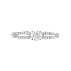 Bague Solitaire Katalina Or Blanc Diamant