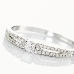 Bague Solitaire Katalina Or Blanc Diamant