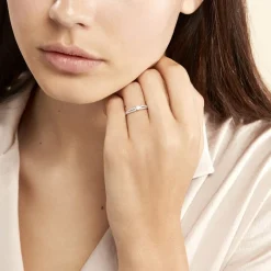 Bague Solitaire Katalina Or Blanc Diamant