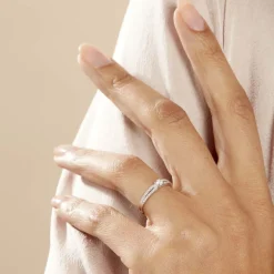 Bague Solitaire Katalina Or Blanc Diamant