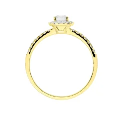 Bague Solitaire Lena Or Jaune Diamant