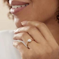 Bague Solitaire Lysia Or Jaune Diamant