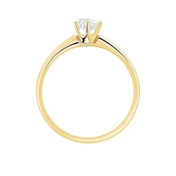Bague Solitaire Samantha Or Jaune Diamant