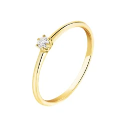 Bague Solitaire Samantha Or Jaune Diamant