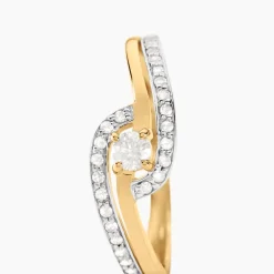 Bague Solitaire Vassilissa Or Jaune Diamant