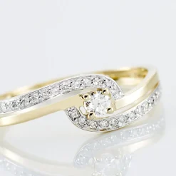 Bague Solitaire Vassilissa Or Jaune Diamant