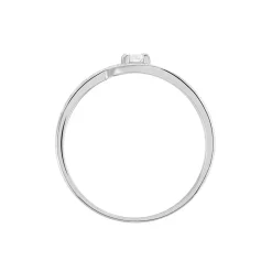 Bague Solitaire Vassilissa Or Blanc Diamant