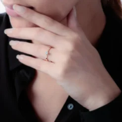 Bague Solitaire Victoria Or Jaune Diamant