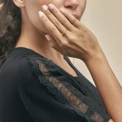 Bague Solitaire Victoria Or Jaune Diamant