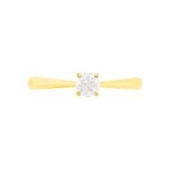 Bague Solitaire Victoria Or Jaune Diamant