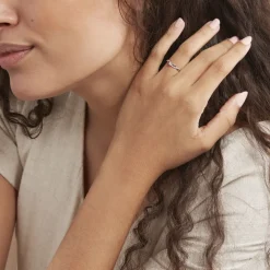 Bague Solitaire Vilma Or Blanc Diamant