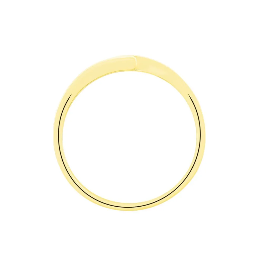 Bague Solitaire Vinca Or Jaune Diamant