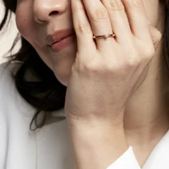 Bague Soltaire Iris Or Jaune Diamant