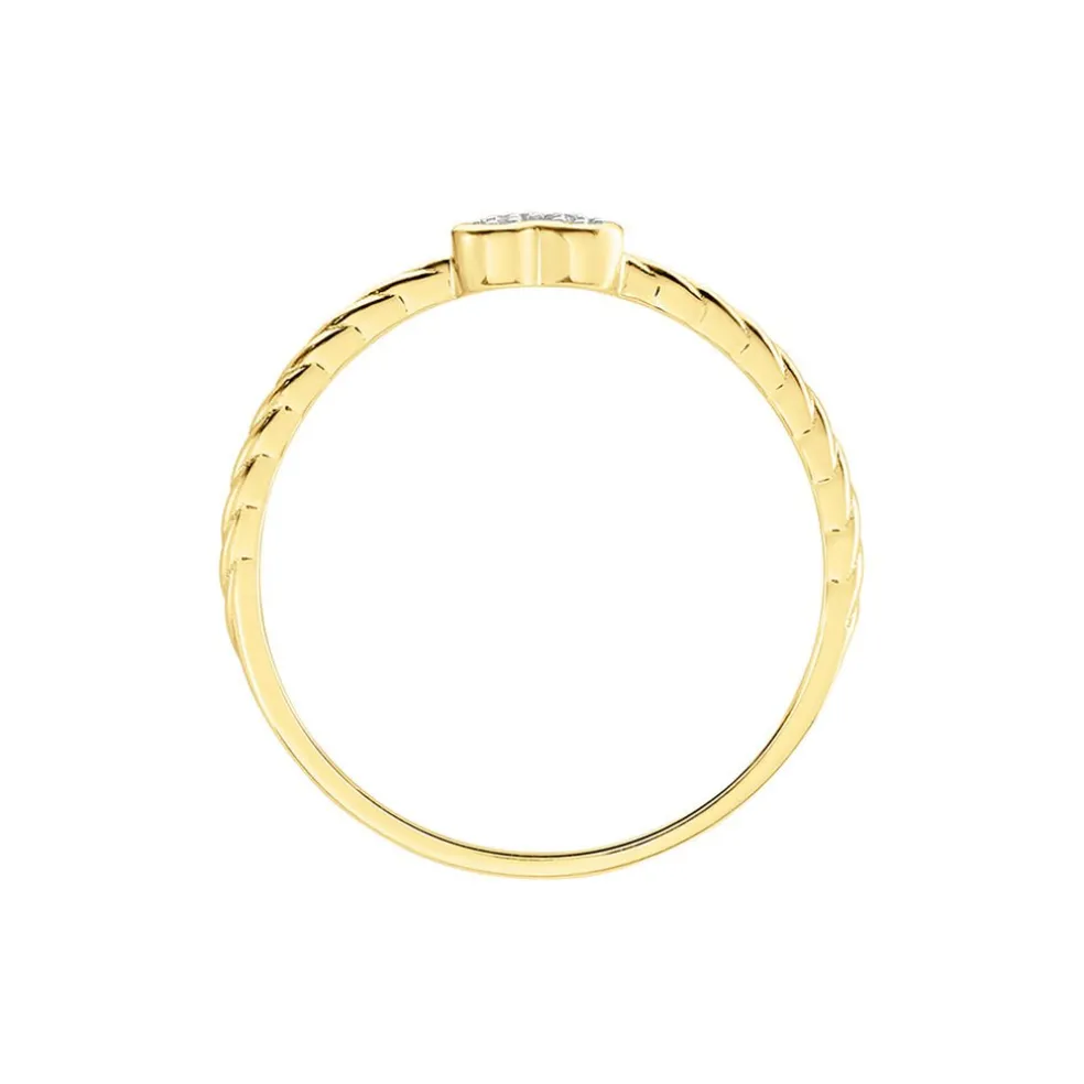 Bague Svana Or Jaune Diamant