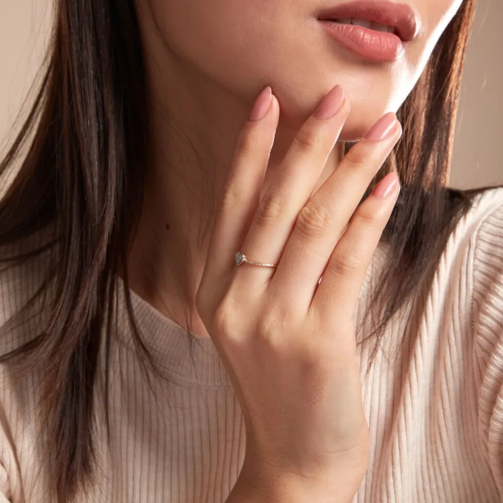 Bague Svana Or Jaune Diamant