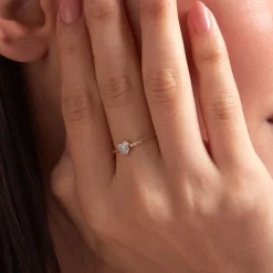 Bague Svana Or Jaune Diamant