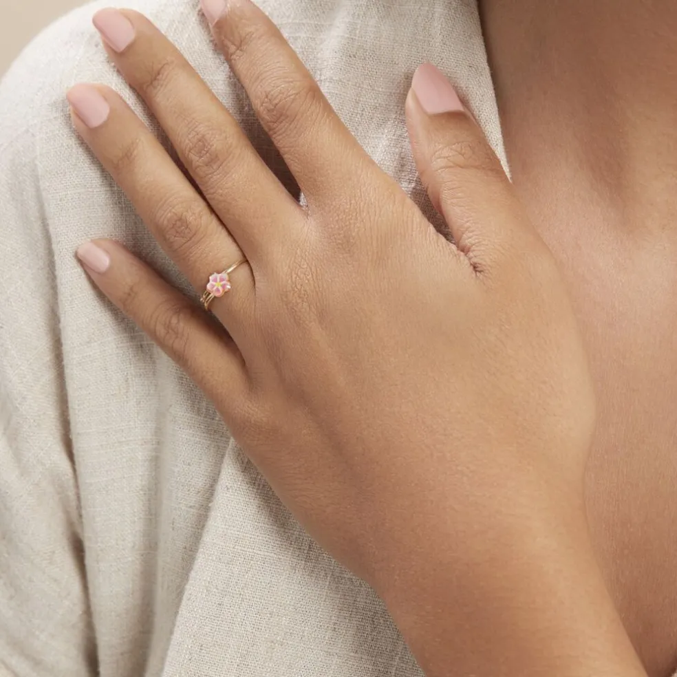 Bague Syna Fleur Or Jaune