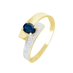 Bague Taila Or Jaune Saphir